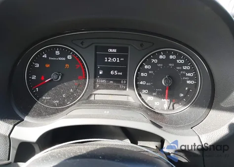 2017 Audi A3 2.0T Premium z USA, uszkodzony, nr VIN WAUAUGFF7H1056033